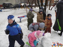 "Детский клуб "Тёма" - наши зимние прогулки"