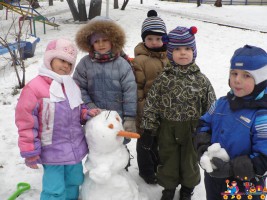 "Детский клуб "Тёма" - наши зимние прогулки"