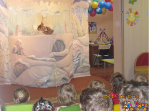 Кукольный спектакль в День рождения в Детском клубе Тёма