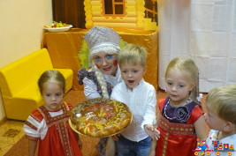 Организация и проведение детских праздников. Праздник в русском стиле "Теремок".