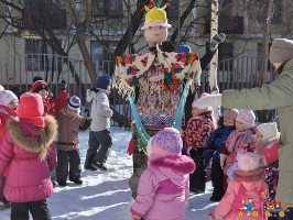 Масленница в Детском Клубе "Тёма" на Сиреневом бульваре