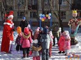 Масленница в Детском Клубе "Тёма" на Сиреневом бульваре