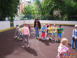 Спортивные игры в детском клубе "Тёма", приуроченные ко Дню Защиты детей