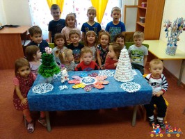 Новогодний мастер-класс в частном детском саду ТЁМА